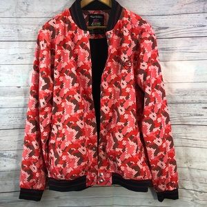 Pink+Dolphin Women’s Bomber Jacket Size XL